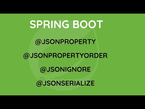 Vídeo: Por que usamos @JsonProperty?