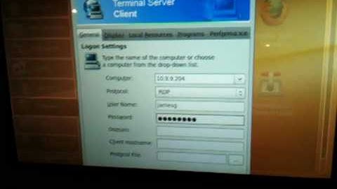 O2 Joggler Remote Desktop Connection