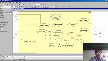 EX1   USE CASE DIAGRAM   CASE TOOLS LAB