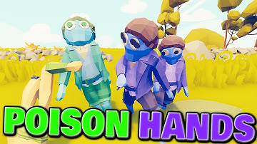 TABS - Poison Hands! Potionseller Halfling Trio vs Every Faction | MODS Wild West Faction Update