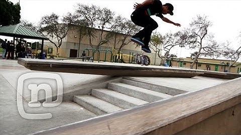 Double Backside Flips With Skateboarder Lamont Holt