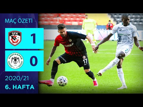 ÖZET: Gaziantep FK 1-0 İH Konyaspor | 6. Hafta - 2020/21