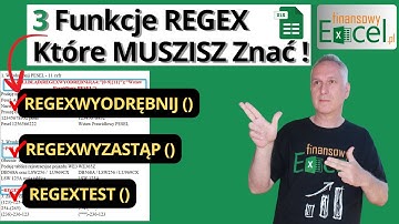 178. 3 Magiczne Funkcje REGEX (Wyrażenia Regularne) w Excelu 365, Które Oszczędzą Ci Godziny Pracy