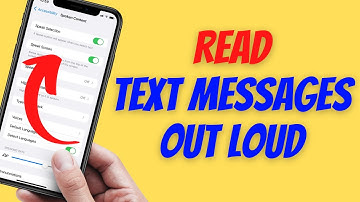 How To Set Up iPhone To Read Text Messages Out Loud