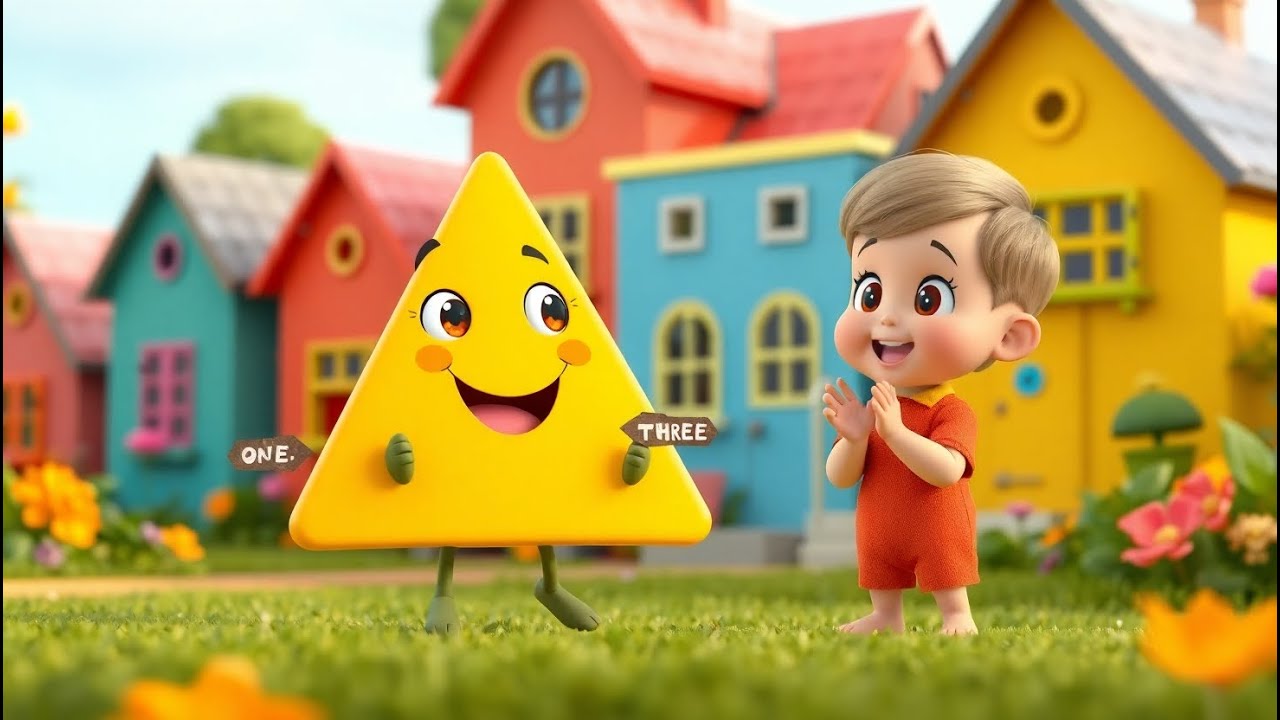 Poppy Panda Plays with Shapes & Colors | Learn Shapes and Colors for Kids