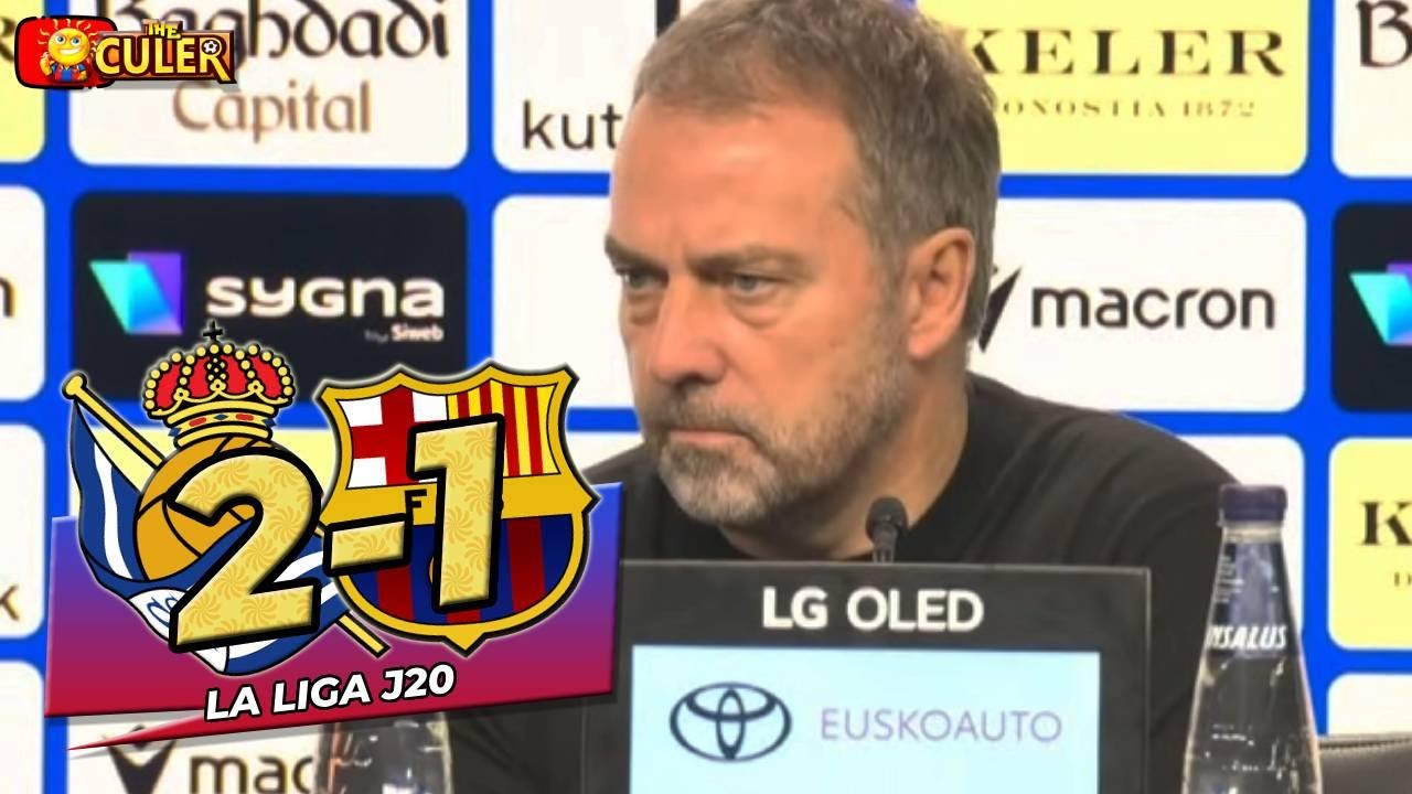 Rueda prensa HANSI FLICK: REAL SOCIEDAD 2-1 FC BARCELONA