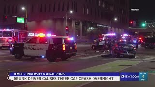 Deadly crash under investigation in Tempe