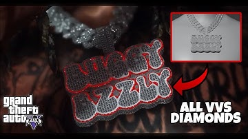 Making A Iced Out Chain Using VVS Diamonds In GTA 5 RP (FiveM) | Blender 3D Modeling