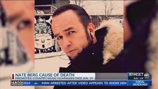 Kern County coroner confirms cause of Bakersfield filmmaker Nate Berg's death