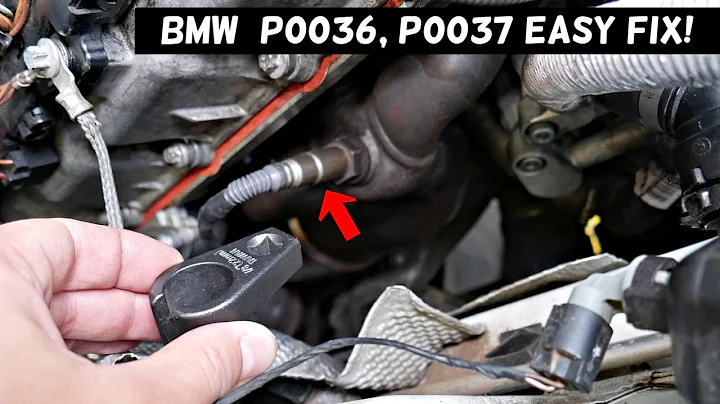 BMW CODE P0036 P0037 HO2S Heater Control Circuit Bank 1 Sensor 2 SERVICE ENGINE LIGHT ON FIX