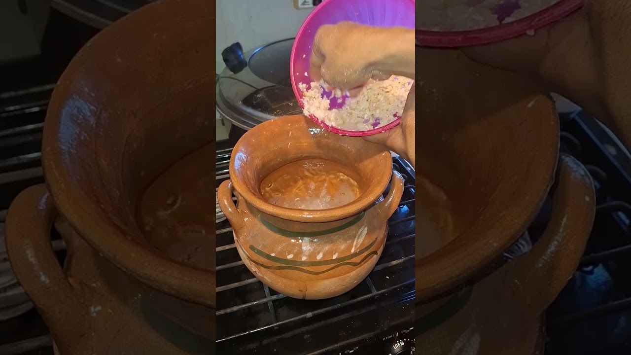 Asi hago el atole de granillo con piloncillo😋😋 así que acompañenme!😊😊