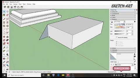 How To Use Follow Me Tool In SketchUp | In Tamil | Sketch Art