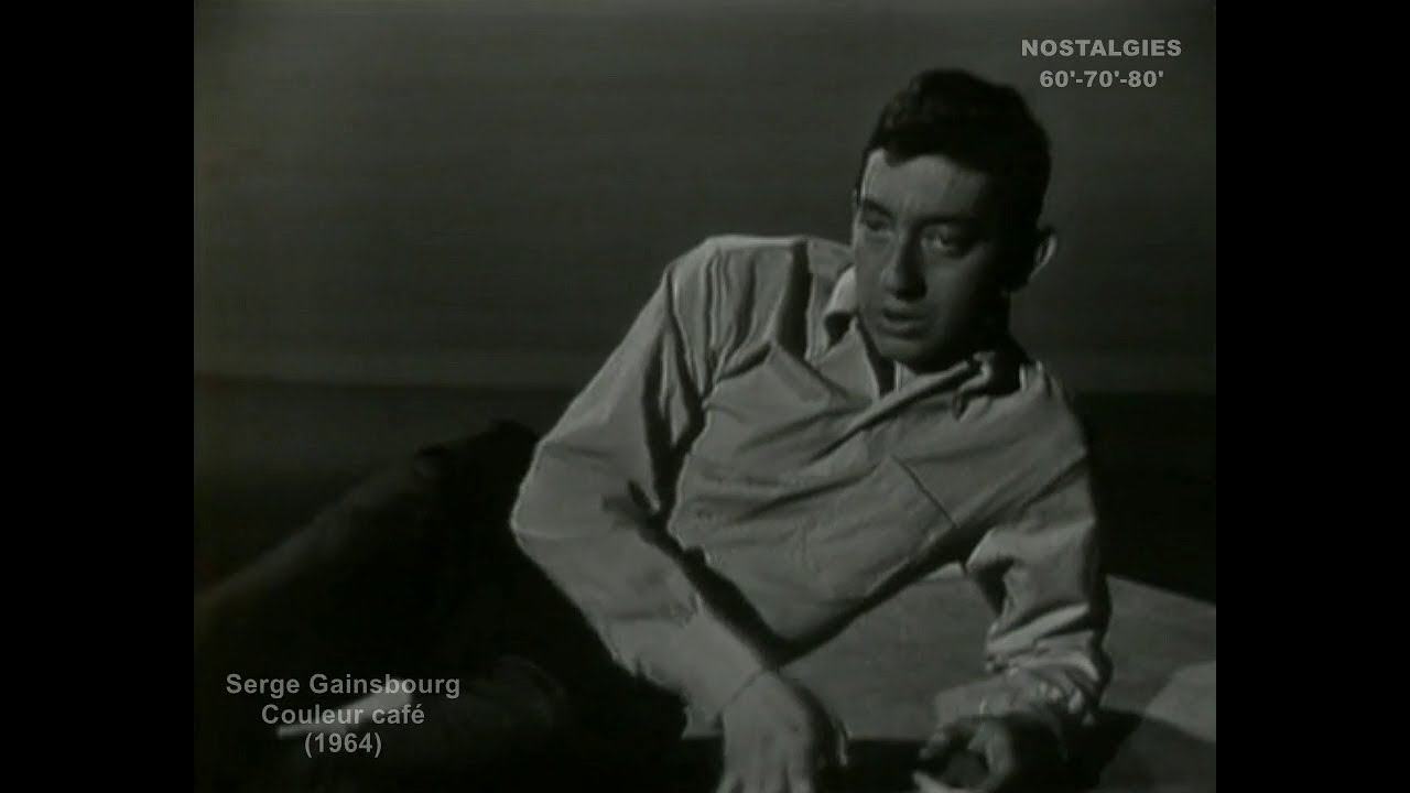 Serge Gainsbourg - Couleur café (1964) - YouTube