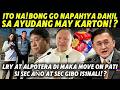 BONG GO NAPAH1YA DAHIL SA AYUDANG MAY KARTON|LRY AT ALP0TERA DI MAKA M0VE ON KAY SEC GIBO AT SEC ANO