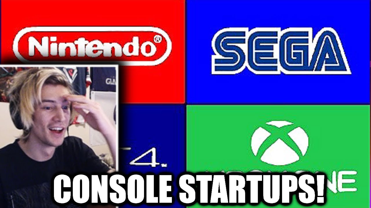 xQc Reacts to All Video Game Console Startups (Mark 3) | with Chat!