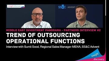 MEIP 2020 - Partners interview with SS&C Advent - Trend of outsourcing operational functions