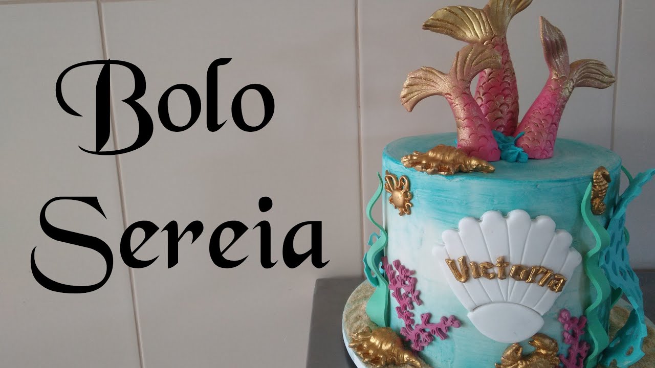 Bolo Sereia Fácil