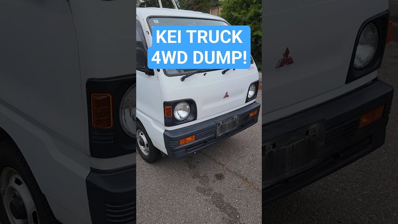 1993 Mitsubishi Minicab 4WD Dump – Kei Truck | Tanin JDM