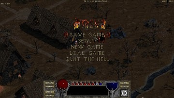 Diablo The Hell 2 Mod Playthrough/Testing - Scout by Alleria Part 10 Purgatory