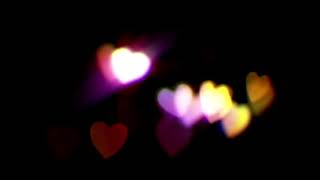 Hearted Bokeh Lights - Free background video