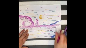 Monet 3rd Grade Sunset