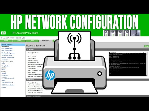 How to View and Configure the Network Settings on Your HP Printer