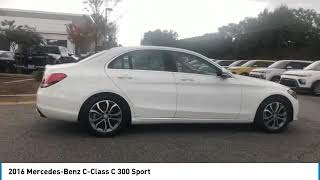 2016 Mercedes-Benz C-Class Live McDonough GA P2338