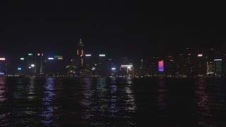 Tsim sha tsui at night.