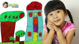 Trò Chơi Bé Bún Tô Màu Ngôi Nhà Mơ Ước