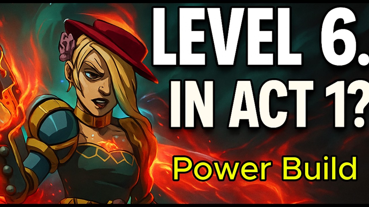 Juliet Hit Level 6 in Act 1 and Got the Most Broken Power Build | Ravenswatch