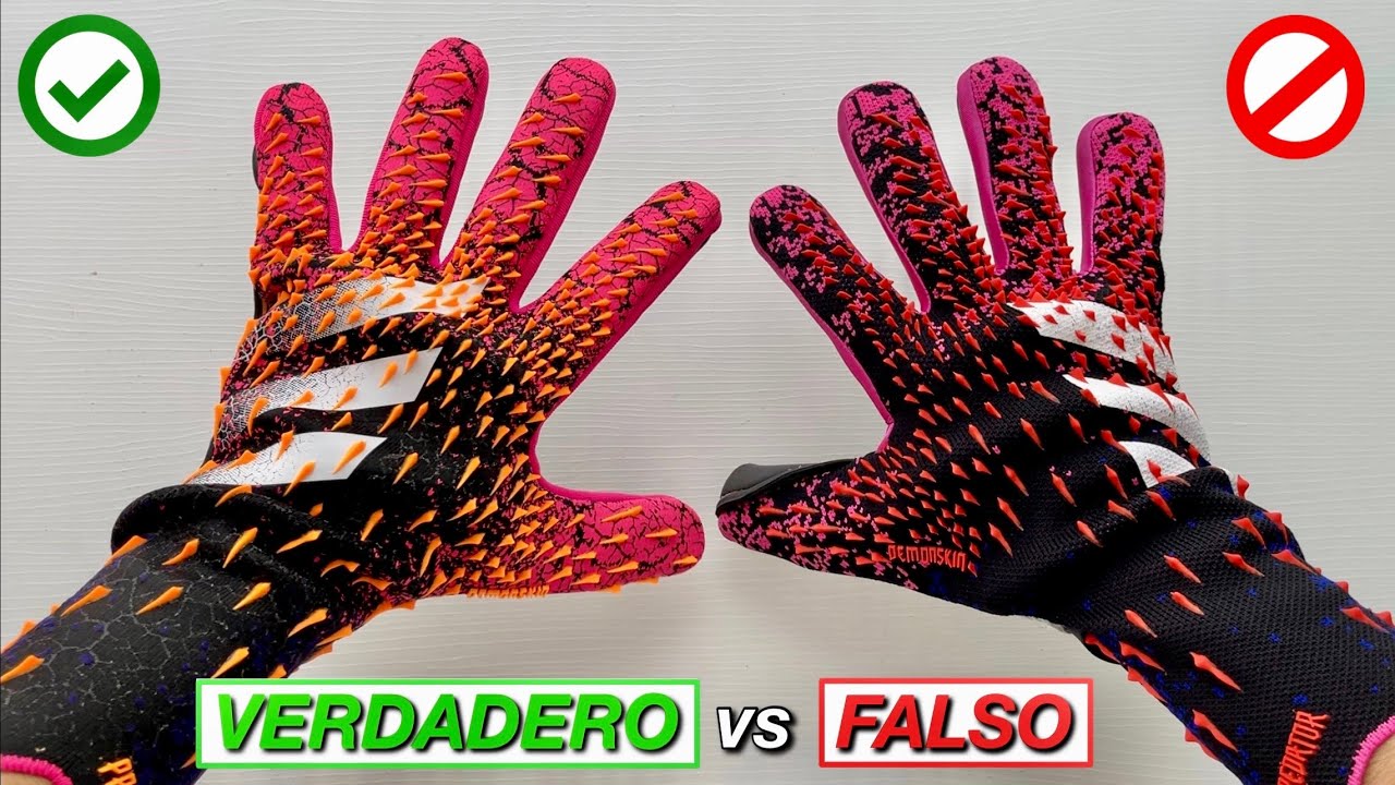 Guantes ADIDAS ORIGINALES vs RÉPLICA - YouTube