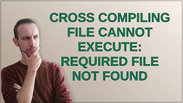 Raspberrypi: Cross compiling file cannot execute: required file not found