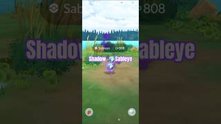 Doing a solo shadow 💎Sableye💎 raid in #Pokémon go#