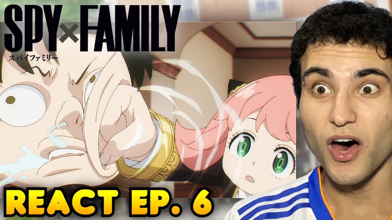 ANYA SOLOU O RICO MIMADO! - React Spy x Family EP. 6 