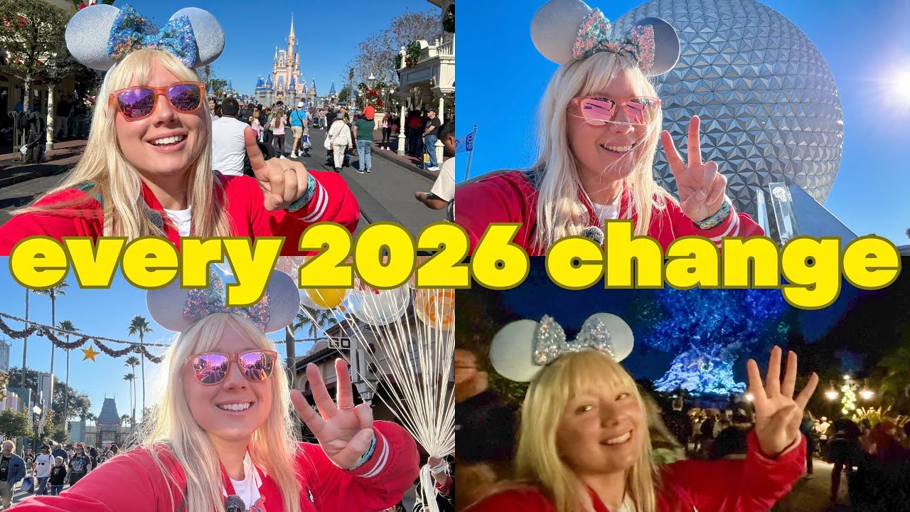 Disney World 2026: 4 Parks, 1 Day! EVERY CHANGE COMING WDW THIS YEAR