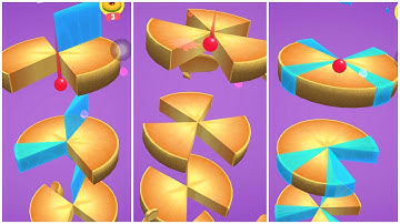 Helix Crush - Funny 3D Game Part 22 - All levels gameplay Walkthrough iOS/Android