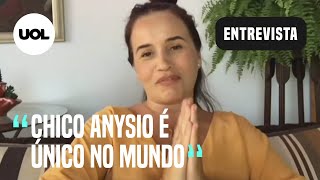 “Na primeira vez que vi Chico Anysio, me tremi toda”, conta a humorista Isabelle Marques