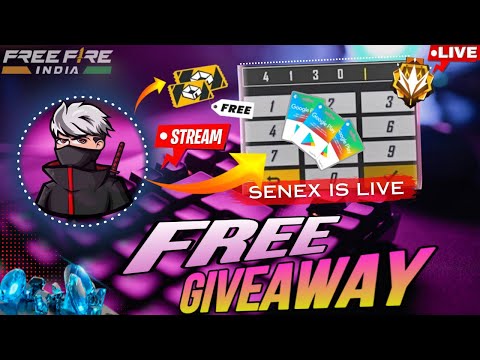 FF FREE LIVE GIVEAWAY 🥰