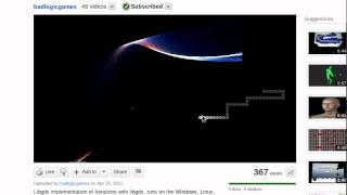 Worm game in youtube&#39;s video player