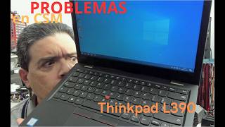 Instalando Lenovo L390, NO ANDA.