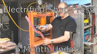 Electrified Shop Press 6 Month Update by The Buildist 2,119 views 3 years ago 6 minutes, 39 seconds