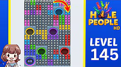 Hole People Level 145 Solution Walkthrough