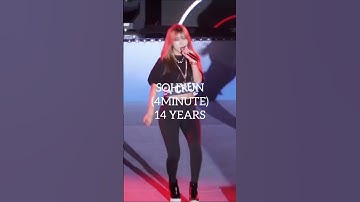 KPOP IDOLS WHO DEBUTED AT A YOUNG AGE(FIRST TWO GENERATION VER)