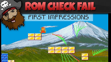 The Pixel Pirate Plays.. ROM CHECK FAIL