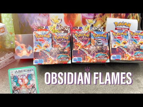 Hunt for Charizard SIR | OBSIDIAN FLAMES BOOSTER BOX OPENING
