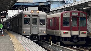 南海高野線　南海6000系6001F+6907F 急行橋本行き発車　河内長野駅