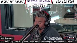 Inside The Huddle w/Jay Foreman - November 16th, 2025