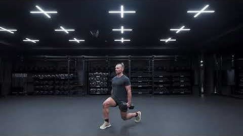 How To Dumbbell Alternating Forward Lunge