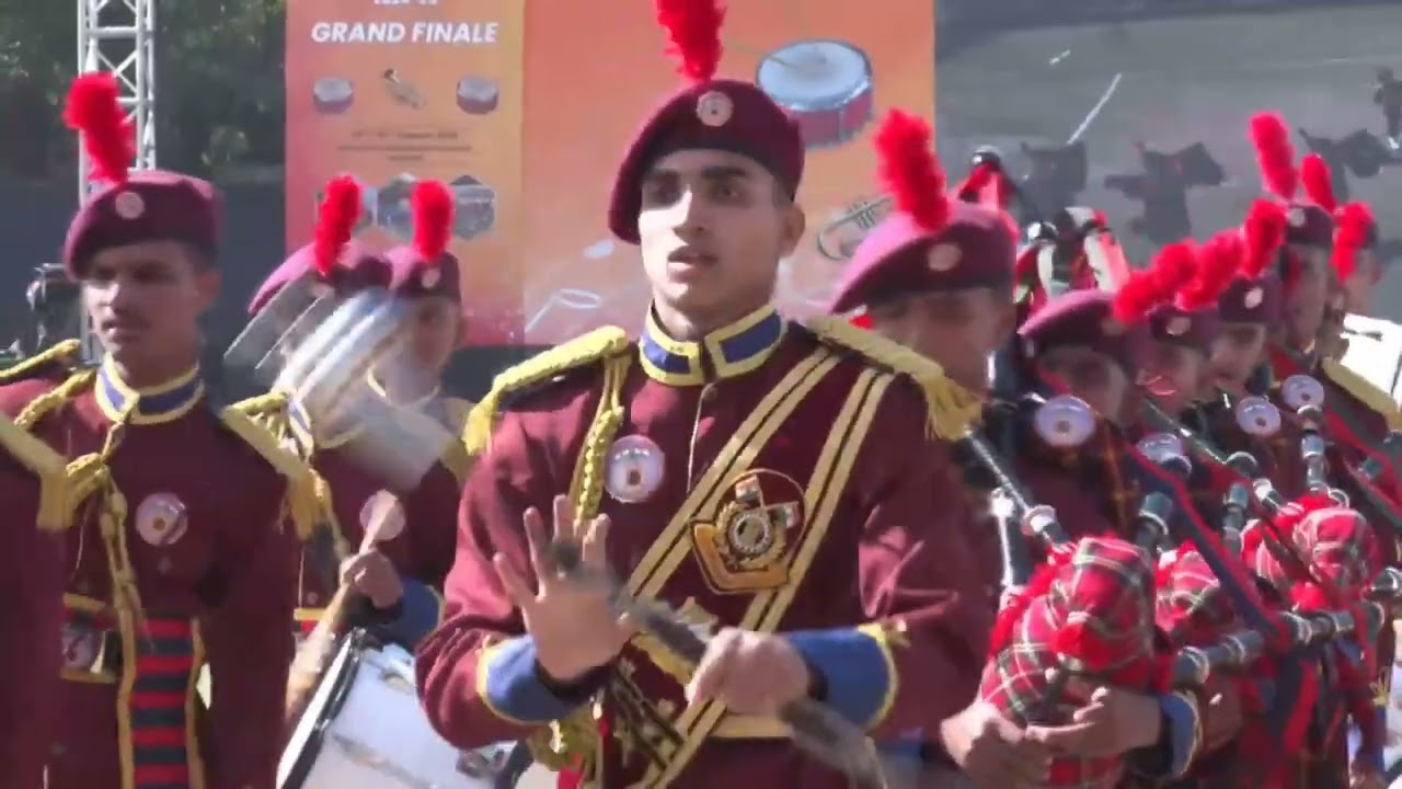 National Level Military Band Competition R.B.P Performing A Grand Final Act