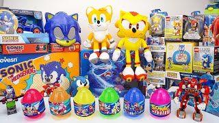 Sonic The Hedgehog Toys Unboxing | Easter Sonic Eggs Surprise, Sonic Mark, Tails, Super Sonic | ASMR